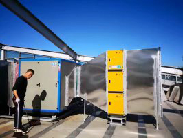 普通凈化器現(xiàn)場安裝案例