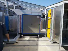 普通凈化器現(xiàn)場安裝案例