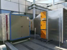 普通凈化器現(xiàn)場安裝案例